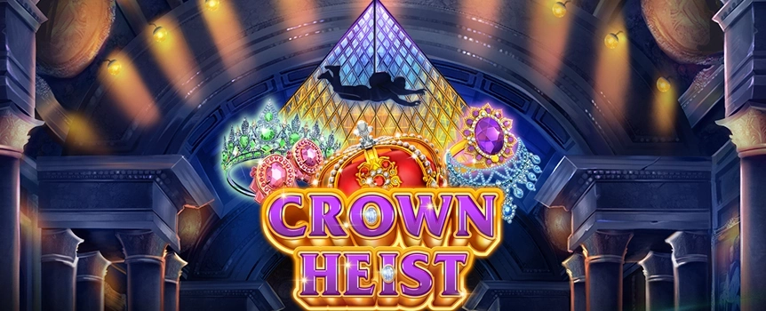 Spin the reels of the Crown Heist online slot today at Slots.lv and see if you can land the game’s giant top prize, worth an incredible 5,000x your bet!