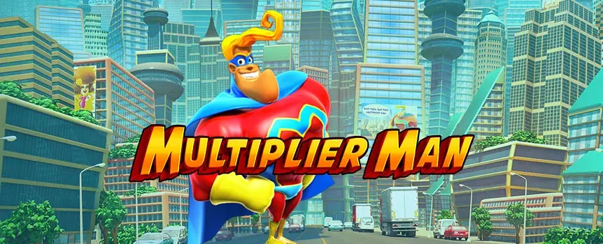Your prayers have been answered, and this online slots game comes with a multiplier superhero whose job is to multiply your wins! The game has Multiplier Man show up randomly as you play the game to give you even more wins! In this real money slots game, you will be bombarded with several features that will make you feel like you are part of the game. You will be on the edge of your seat throughout the entire game.  5 reel 20 lines game is amongst the best slots games. Multiplier man will bring you all the luck you need as you play this exciting game. 