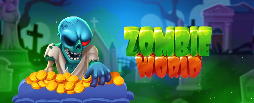 Enormous Cash Prizes up to 2,000x your stake are on offer when you spin the Reels of Zombie World! Play now. 