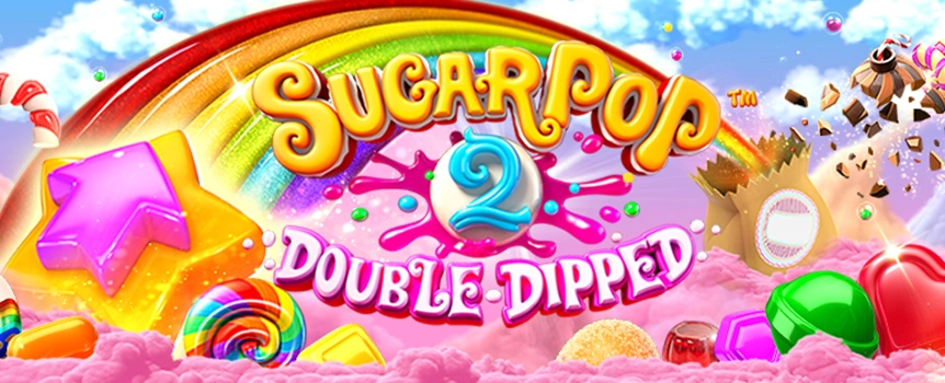 
Spin the reels of the fantastic Sugar Pop 2: Double Dipped online slot today at Slots.lv and see if you can win the game’s top prize, which is worth thousands.
