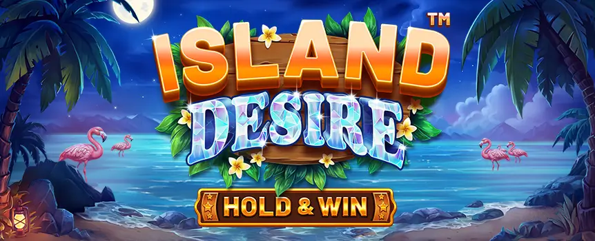 Packed with Bonus features, Island Desire takes you on an exotic getaway on a remote island, where Jackpot prizes up to 2,000x await. 