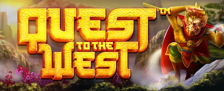 Discover ancient riches in Quest To the West with Monkey King Walking Wilds, respins, and the heavenly Meter of the Heavens Bonus.