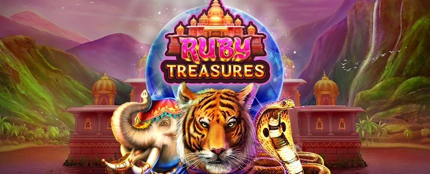 Ruby Treasures is an online slot inspired by the riches and treasures of India.