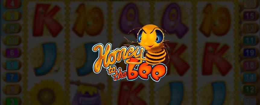 Everyone is buzzing around the Slots.lv Casino thanks to the fun game Honey to the Bee. In this colorful slot game, you need to fly around and gather up all of that sweet honey. Accomplish this with the Worker Bee at your side and you can win free spins and double up on your prizes. You can also win the progressive jackpot, which would make the Queen Bee very happy. Fly on over to our online casino and spin the reels of the Slot game Honey to the Bee now.