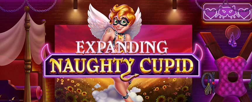 Luck and love are in the air with Expanding Naughty Cupid. This new 3x3 slot game features steamy special features and passionate payouts.