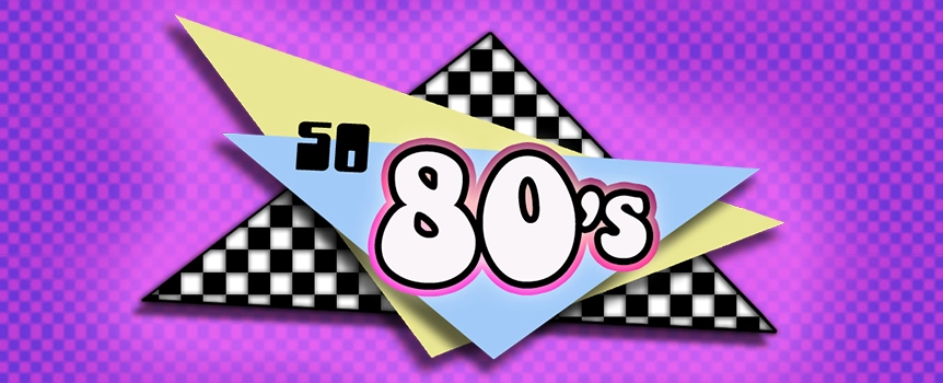 It's time to slip into those layered Slouch Socks, bust out your boom-box, and start break-dancing as you spin into the funky 80s in this nostalgic 5-reel slot. Don't you just yearn for the good old days of shoulder padding, bandanas, boxy jeans, mullets, and, let's not forget, the hours you spent playing Tetris on your Atari Game Console? Wouldn't it be, like, totally radical if you could get a time machine to take you back to the eighties – to a simpler, easier time? Well now's your chance to do exactly that so "pump it up" and try to vogue your way into some awesome wins. The 80s are officially back in style. 