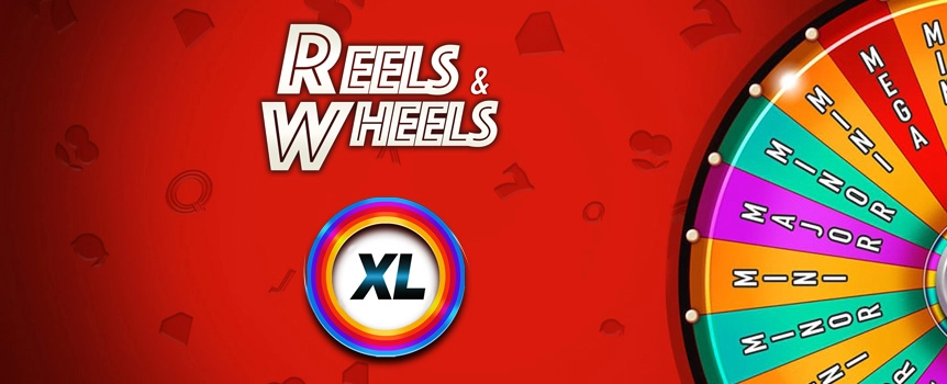 Get ready for Reels and Wheels XL! This thrilling game boasts 5 reels and 20 lines, offering you more ways to win than ever before. Experience the excitement of the free spin; you can win 12 free spins with random multipliers of up to x10. Reels & Wheels XL gives you the chance to win one of five jackpots, or 500x your bet multiplier on the bonus wheel feature, the giant spinning wheel that could be your ticket to a huge Vegas jackpot.
With its vibrant graphics and immersive sound effects, this game brings the electrifying atmosphere of Las Vegas right to your screen. The bonus wheel feature is truly the star of the show, embodying the heart-pounding thrill of a true Vegas-style jackpot opportunity. Whether you're a seasoned slot enthusiast or a curious newcomer, Reels and Wheels XL caters to all with its user-friendly interface and exciting gameplay.
So, whether you're playing on desktop or mobile, playing with crypto, give Reels and Wheels XL a go today!