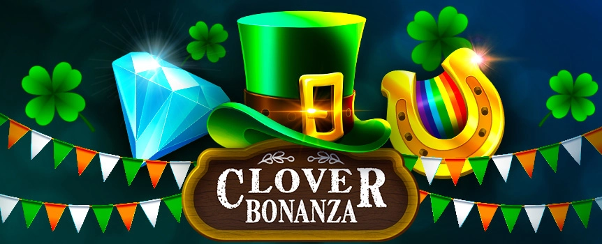Start playing the Clover Bonanza online slot today and see if you can win the giant jackpot! Start the free spins and you could find huge 100x multipliers landing on the reels, allowing you to potentially win thousands of dollars on every spin. If you get really lucky, you’ll win this slot’s top prize of a phenomenal 15,000x your bet!
