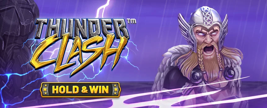 Delve into the saga of Thunder Clash (Hold & Win) on Slots.lv, where the Norse gods' legacy is alive with thrilling features and the promise of epic wins.