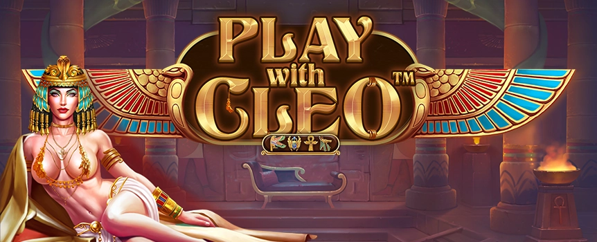 Step into the ancient world of Egyptian pharaohs and mythological creatures with Play with Cleo, an exciting 27-line video slot with a five-reel, three-row format. 