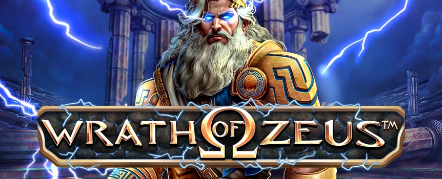 
Slots.lv is proud to present Wrath of Zeus! Win thousands of dollars from the free spins bonus round, where multipliers of up to 4x can come into play!
