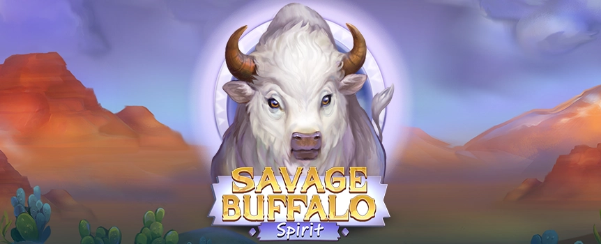 Step into the wilds of North America when you play Savage Buffalo Spirit, the fantastic online slot here at Slots.lv!