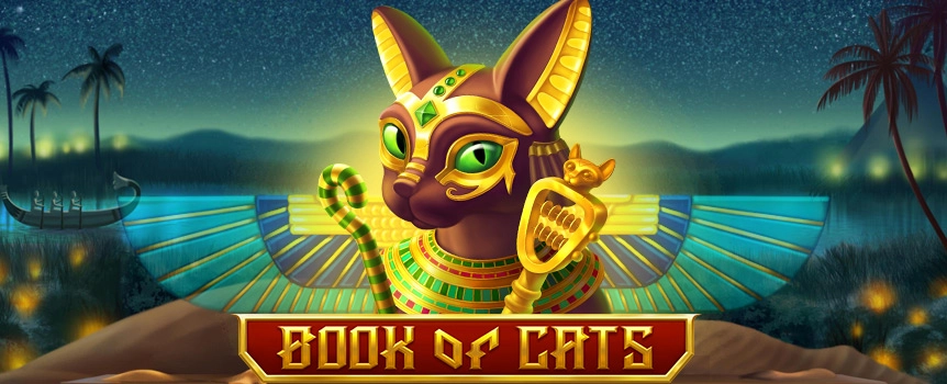 If you’re a fan of cats, don’t expect to find cute, cuddly ones at this slot. Instead, this slot is based on the Egyptian goddess Bastet, renowned for her viciousness on the battlefield and revered widely by the Egyptian people.