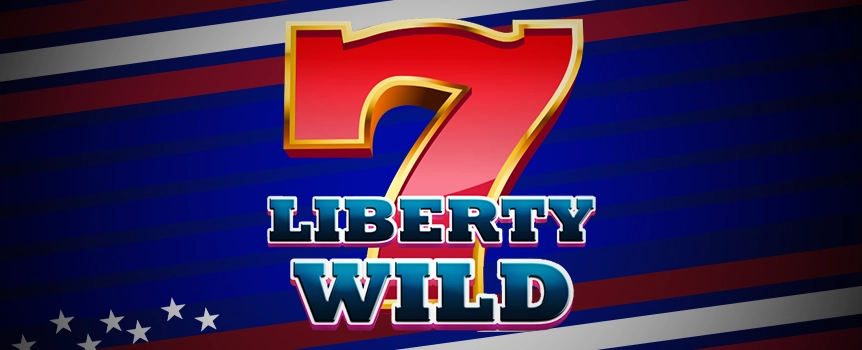 Liberty Wild at Slots.lv offers a mix of traditional slot machine fun combined with American patriotism. Play today and look out for the expanding wilds!