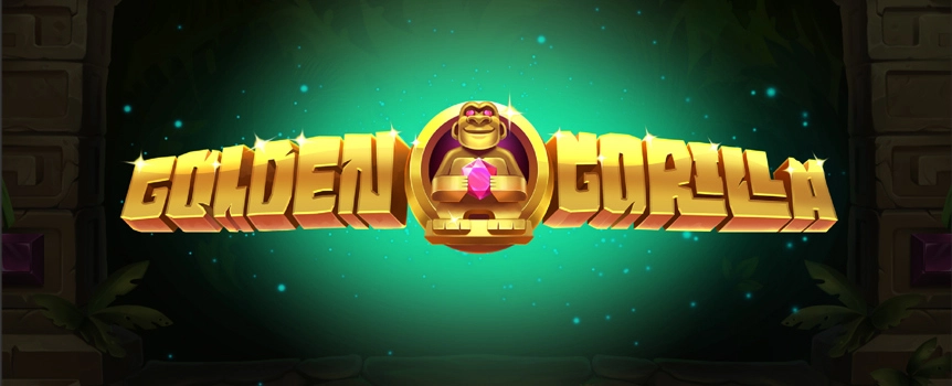 Step into an ancient temple where a monstrous gorilla rules … the Golden Gorilla slot machine! Five reels, three paylines, and endless free spins and expanding wilds.
