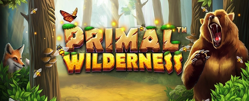 Experience the exciting free spins and multiplier wilds in Primal Wilderness at Slots.lv. Is it your time to win the max prize of more than 3,000x? Try today!