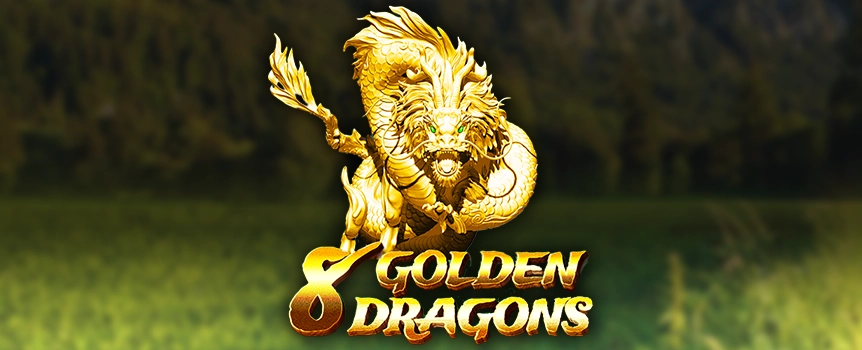 Discover the 8 Golden Dragons online slot at Slots.lv. This Oriental-themed video slot offers a fantastic free spins bonus and high-paying scatter symbols!