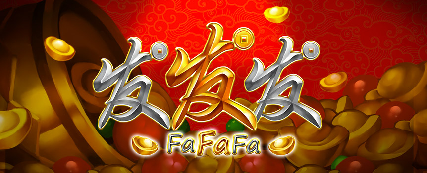 FaFaFa is a classic online slot game that brings you back to the first real machines. Available at Slots.lv online casino, it has the classic 3-reels and 1 payline. 
