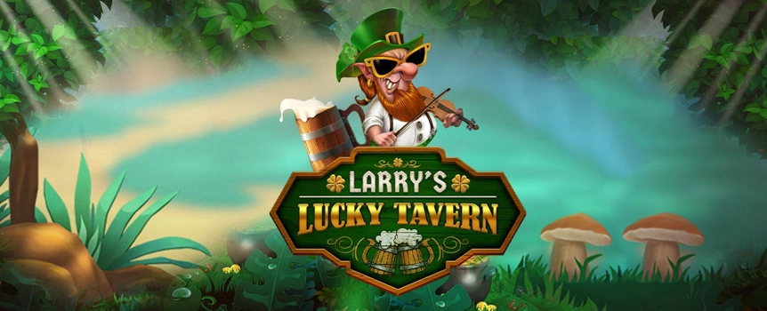 Step into the whimsical world of Larry's Lucky Tavern and let the Irish luck guide your way! In this 5-reel, 3-line classic slot game, the charm of the Emerald Isle comes alive. Whether you're enjoying the game on your desktop or taking it on the go with your mobile device, the fun never stops. Land three free spin symbols and you'll get 10 spins with a fabulous x3 multiplier. Or, put your luck to the test in the Pick Bonus game, where you'll click on barrels to collect drinks of the same type. Keep an eye out for the Expanding Wild symbol, a cap, as it may appear during Free Spin Rounds and increase your chances of big win bonus pay outs. So, join Larry in the game Larry's Lucky Tavern, and get ready for some epic big jackpots!