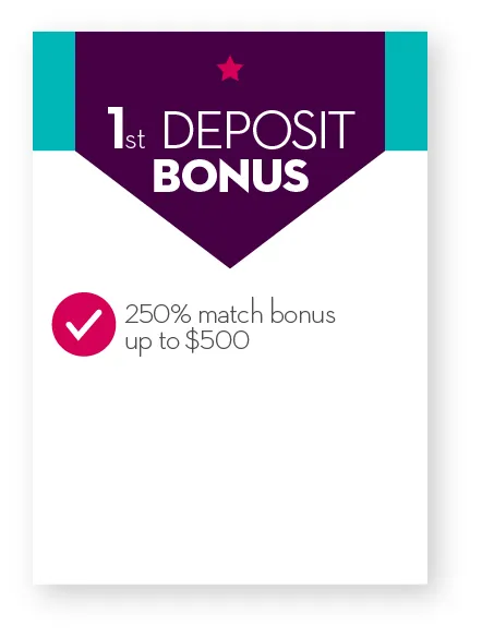 250% up to $500
